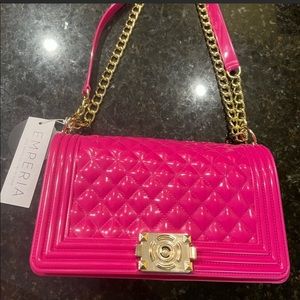 Emperia New York Los Angeles Vegan Jelly Crossbody Bag NWT